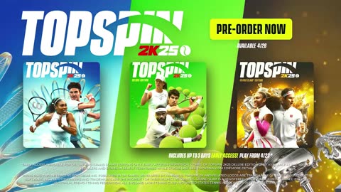 Topspin 2k25 SEASON PASS REVEALED