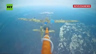 Russian drone intercepts enemy gadgets at speed & height