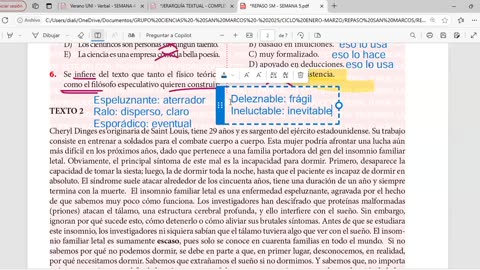 GRUPO CIENCIAS REPASO 2025 - 2 | Semana 05 | RV