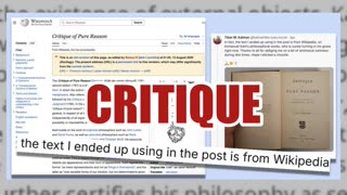 Fact Check: Trump Did NOT Post About 'Transcendental Logic' And Immanuel Kant -- Satirical Fake