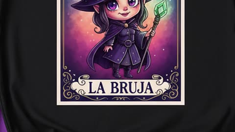 ¿Eres tú o pura magia? Esta camiseta de bruja está que hechiza #LaBruja #EstiloMágico