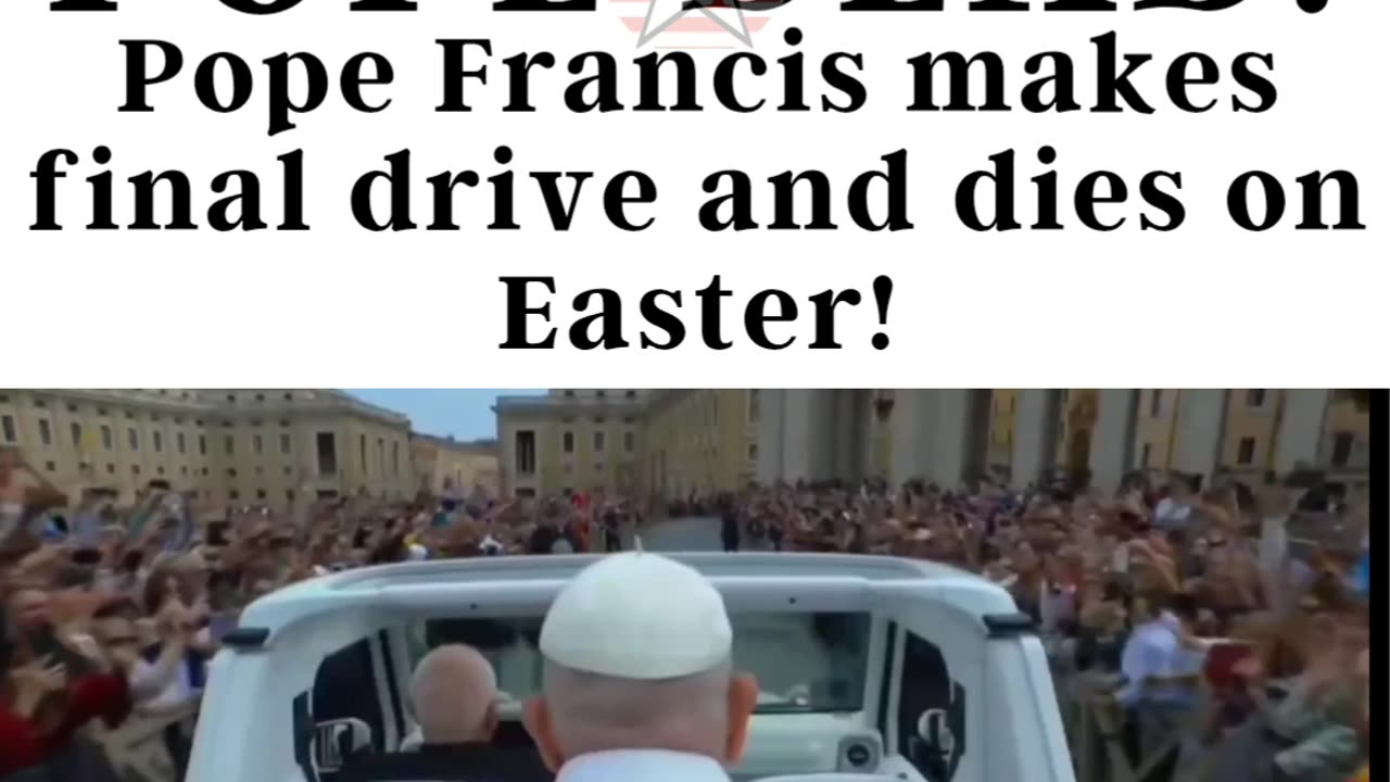 Pope Dead on Easter