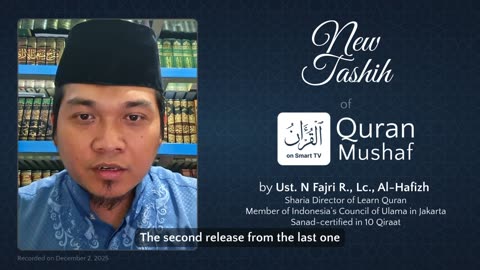 NEW UPDATE: IndoPak + Uthmani Mushaf Available!