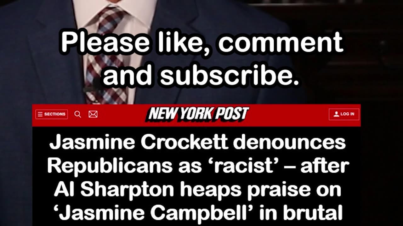 Al Sharpton Forgets Name of Jasmine Crockett, Calls her ‘Jasmine Campbell’ in Brutal Gaffe