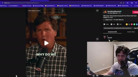 Exposing The Older Millennial After he calls Tucker Carlson an Anti Semite