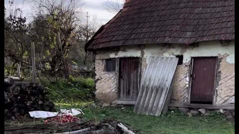 We bought a mud house in a small eastern European village
