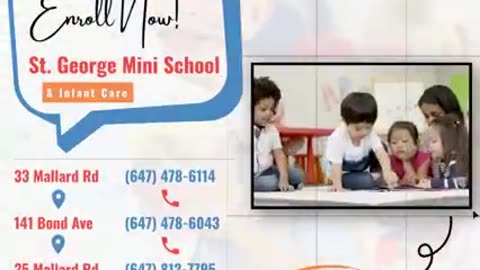 Child Care North York | St. George Mini School