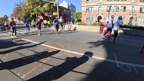 2025 NYC Marathon featuring Des and Anthony Ramos.