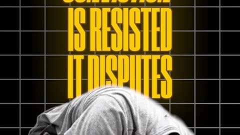 When Conviction is Resisted...