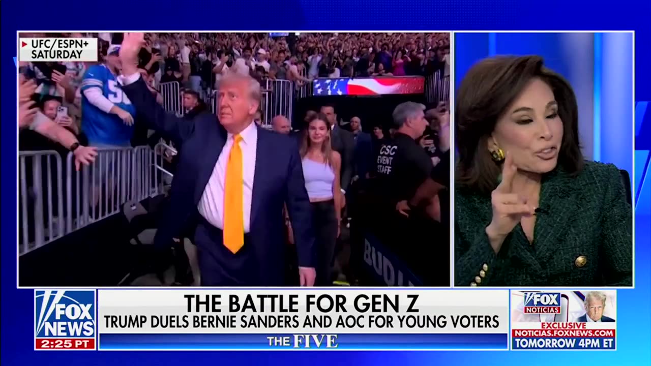 Judge Jeanine Says If Coachella Crowd 'Weren't So Stoned, They Would Have Booed' Bernie Sanders Out