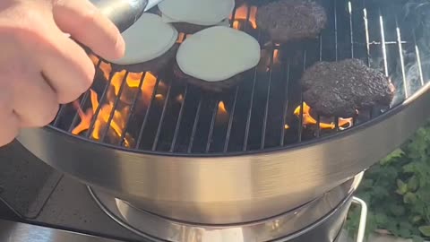 Cheese Burgers 🍔 on a Recteq #shorts #shortvideo