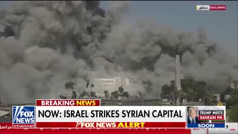 BREAKING: Israel strikes Syria's capital