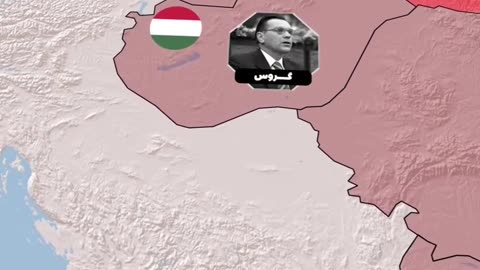 نقشه بلوک شرق قبل از سقوط