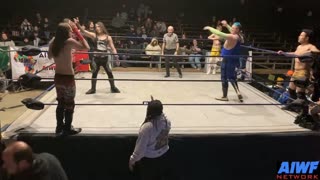 AIWF 33rd Anniversary 4 way tag match