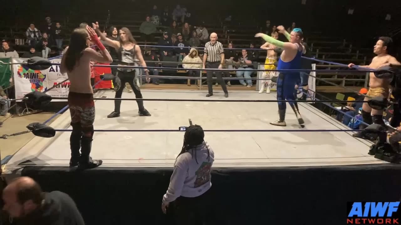 AIWF 33rd Anniversary 4 way tag match