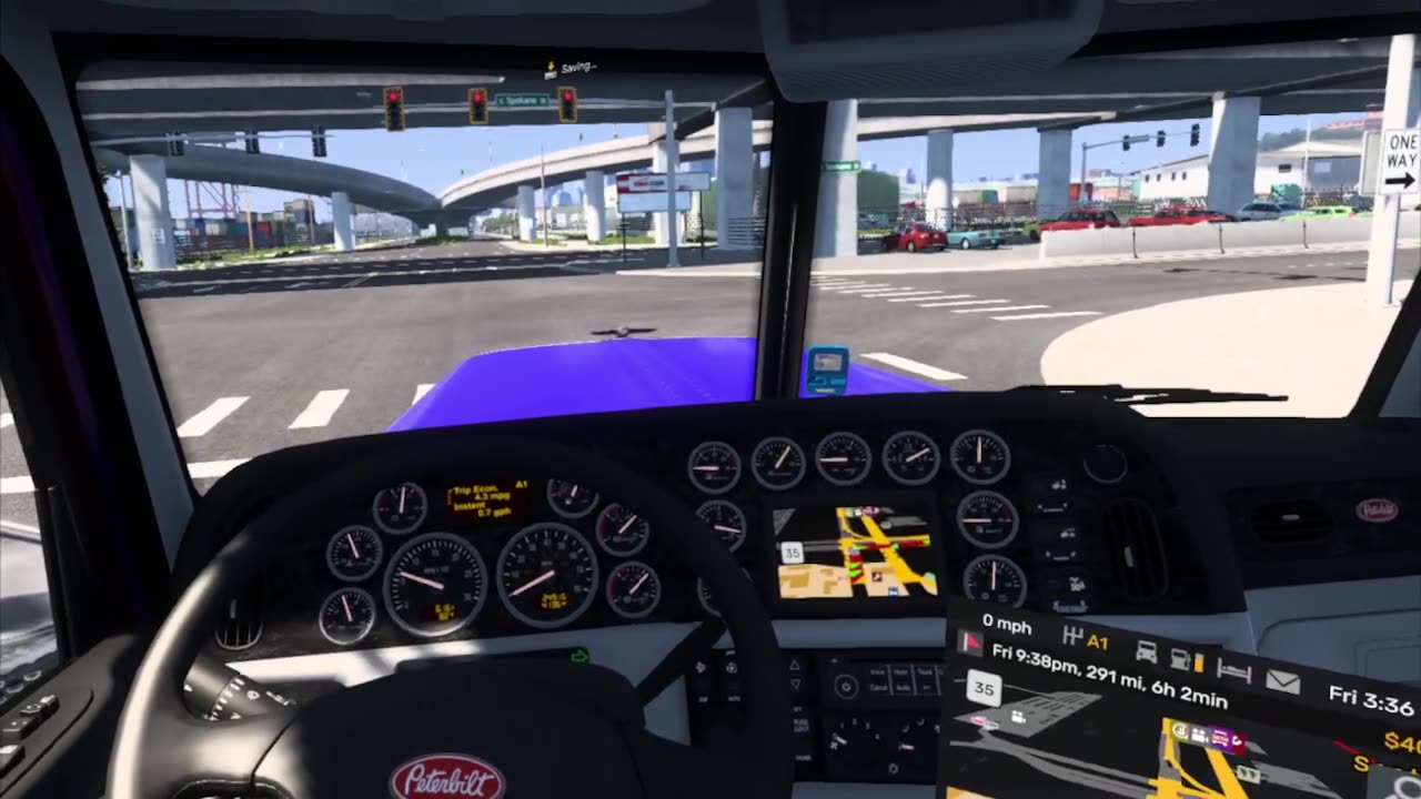 testing vr settings for american truck