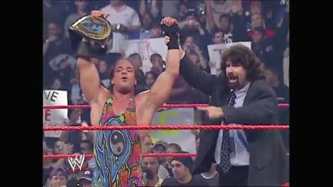 Goldberg, Shawn Michaels & Rob Van Dam vs. Batista, Randy Orton & Kane Raw, Dec. 1, 2003 HD