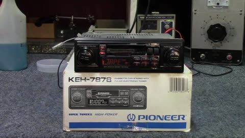 Pioneer KEH-7878 Car Stereo - repair and testing