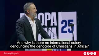 Santiago Abascal: Genocidio de Cristianos en África