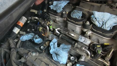 2019 F-150 3.5L Direct Injection High-Pressure Injector and MPFI Replacement due to Misfire.