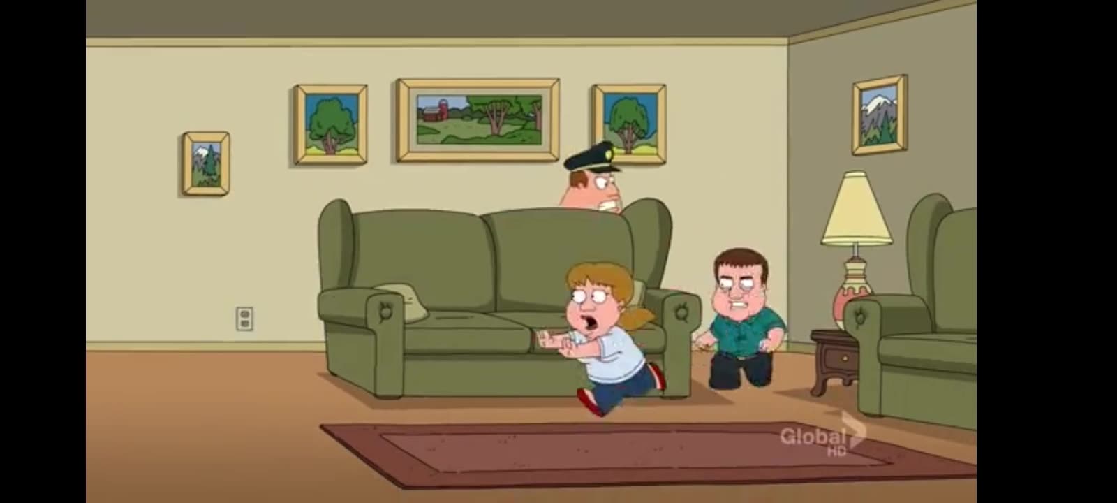 Family Guy:Domestic Small Person Abuse