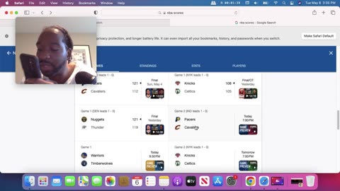 NBA playoffs game 1,2 round 2 IND vs CLE GSW vs MIN picks rant