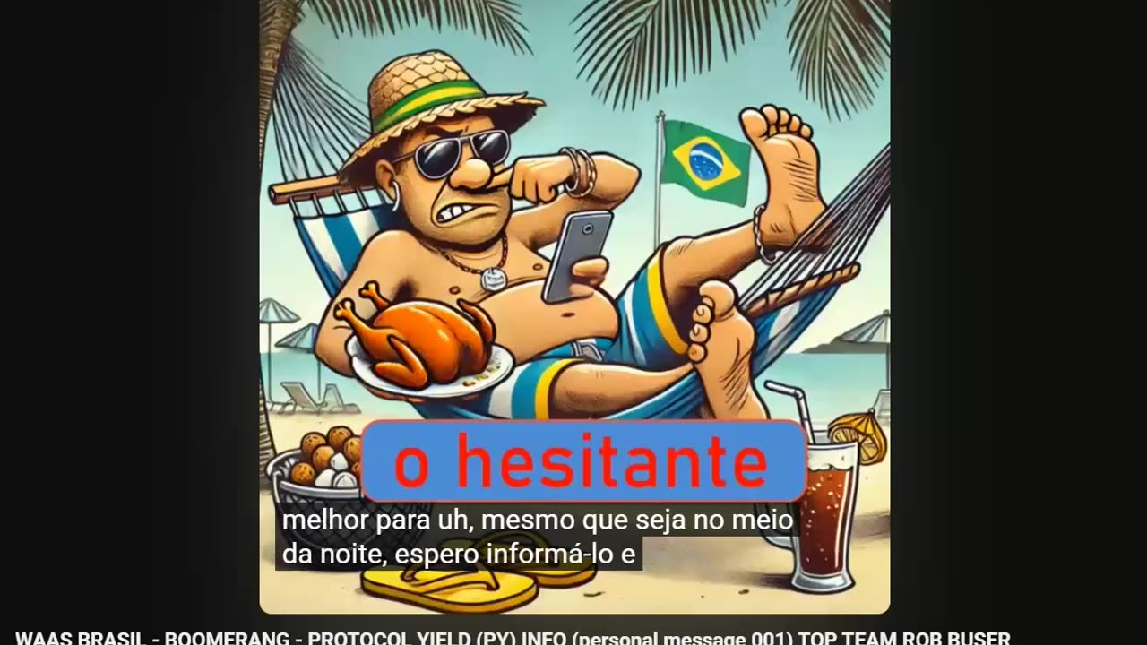 WAAS BRASIL - BOOMERANG & INFORMAÇÕES PROTOCOLO YIELD (PY) (mensagem pessoal 001) TOP TEAM ROB BUSER