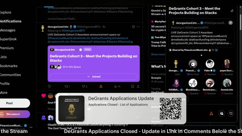 DeOrganized LIVE+ ⚡ Bitcoin + Stacks TV | Daily News • Builders • Games 10-22