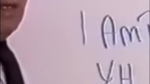 The name of God is "I"