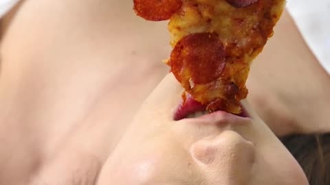 Lookme Gift Pizza fashion style Nude 18+ model fashion photo shot