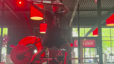 Sword Training at the Gym – Modern Samurai Vibes