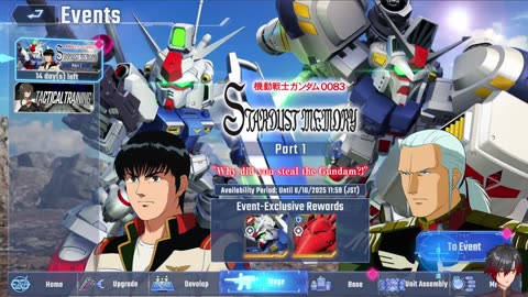 [EN/粵語] SD Gundam G Generation ETERNAL #18 Stardust memory Part1