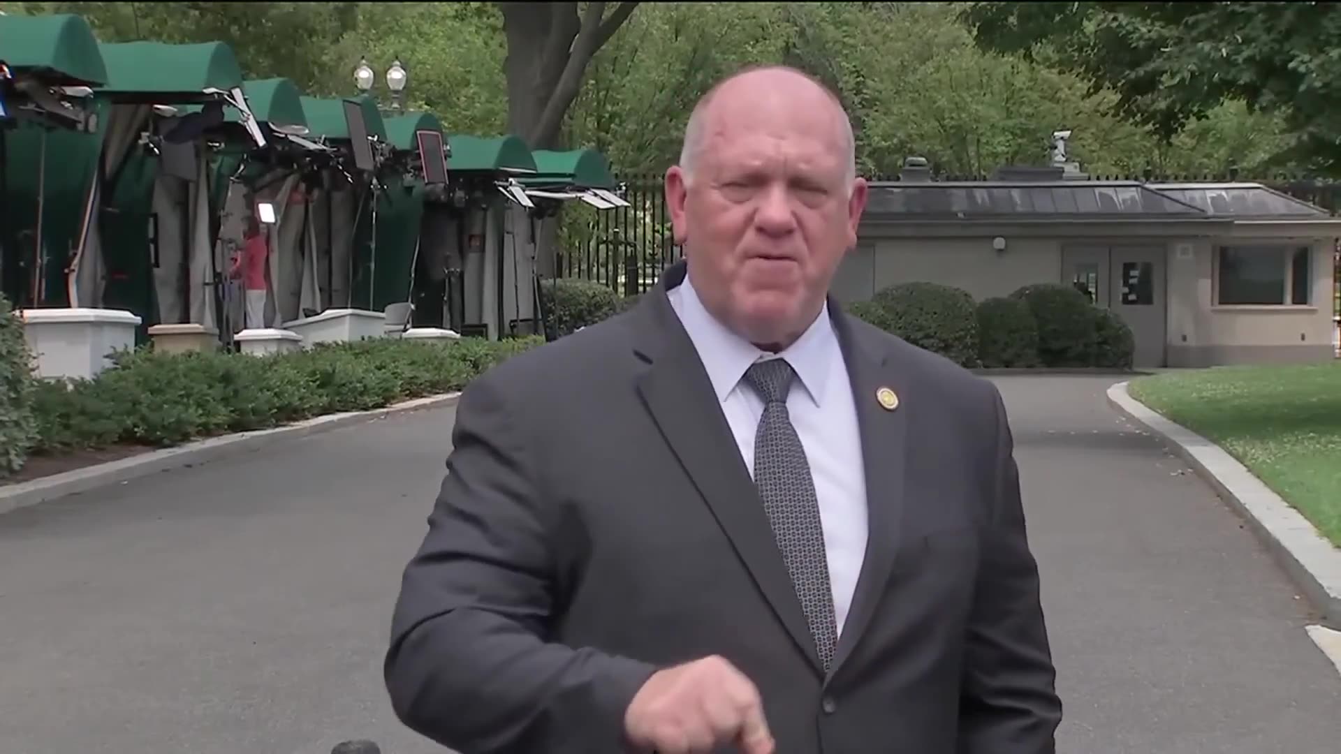 NEW: Tom Homan Gets Emotional Talking About ICE Agents Safety
