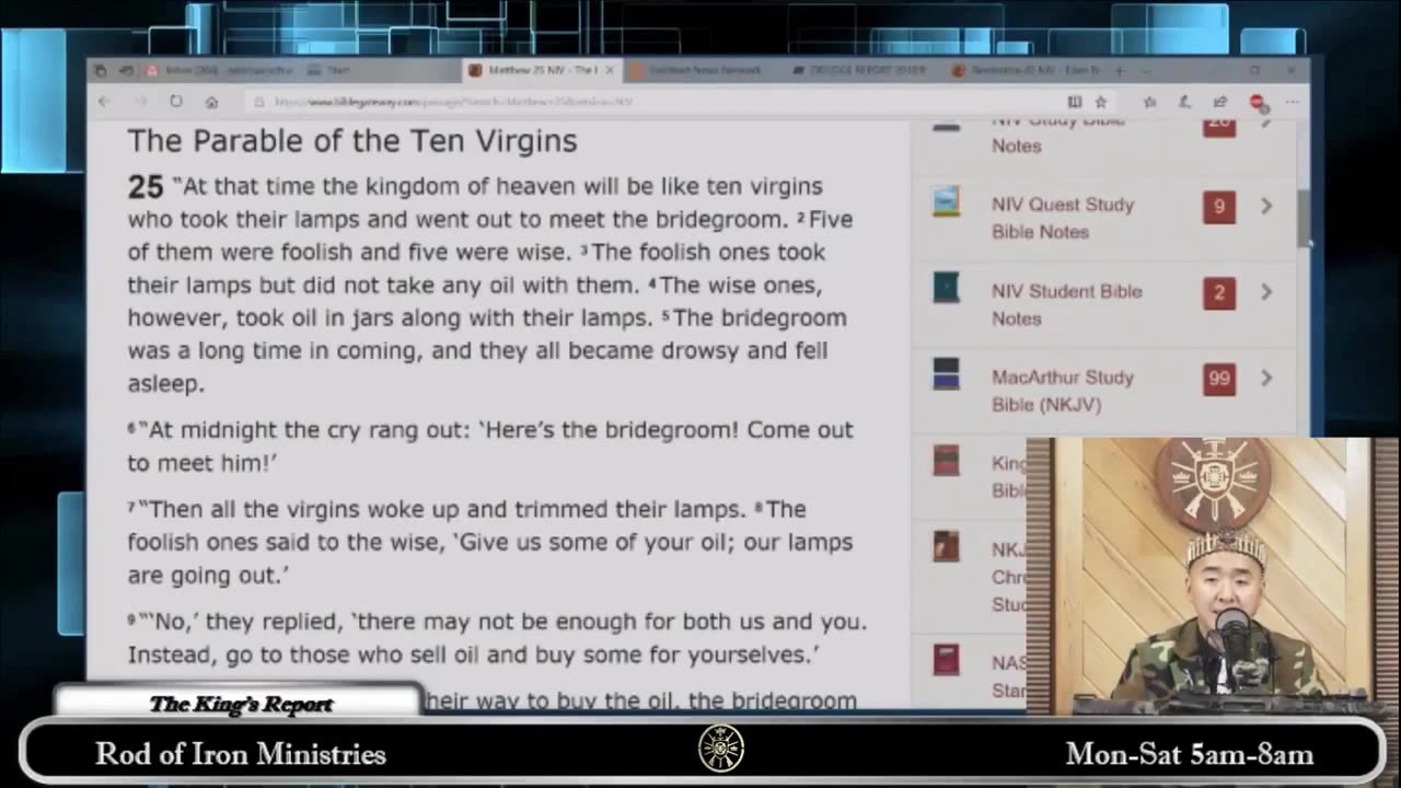 Pastor Sean Moon, Justin Moon, Yeonah Moon on the Six Marys 5 of 8