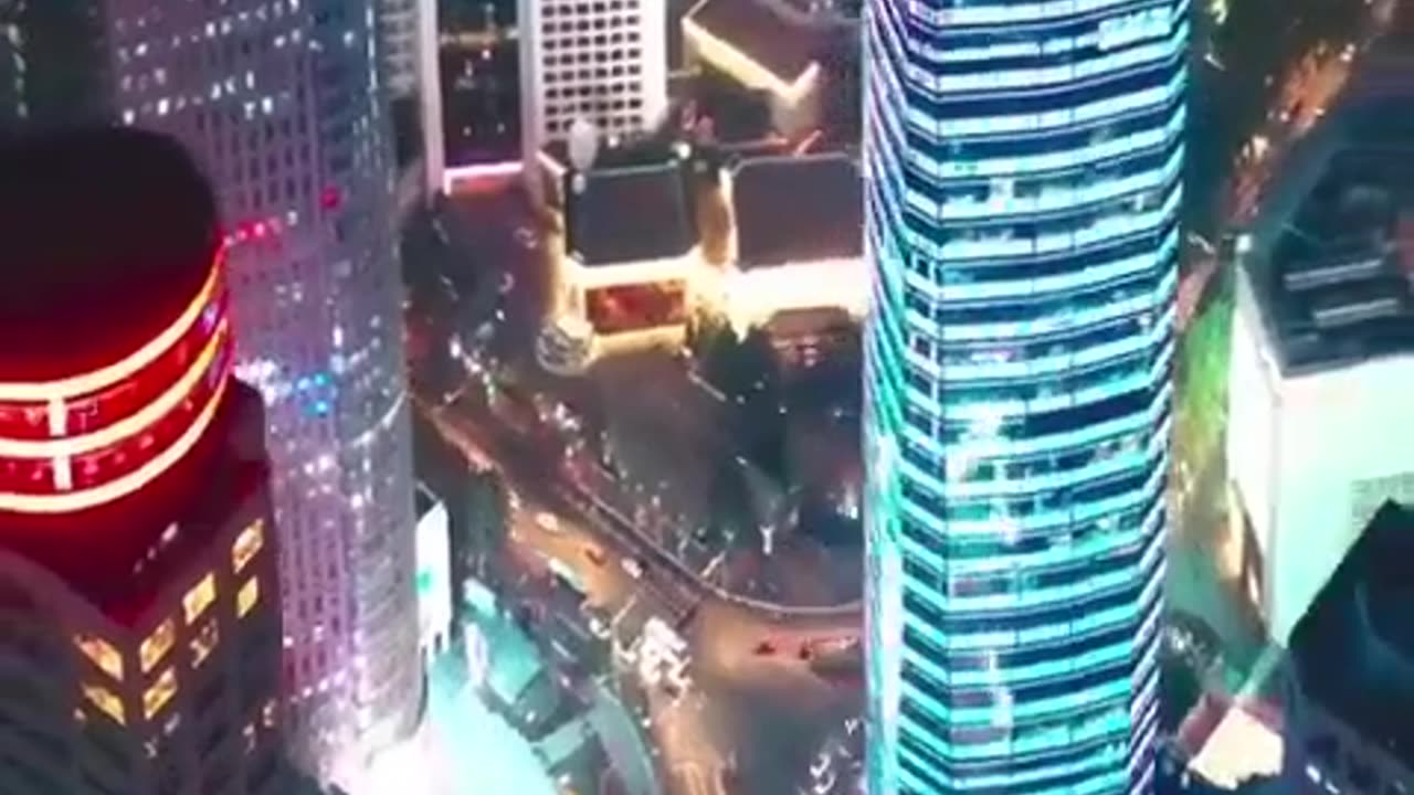 Nanjing City, China by Drone - 4K Video
