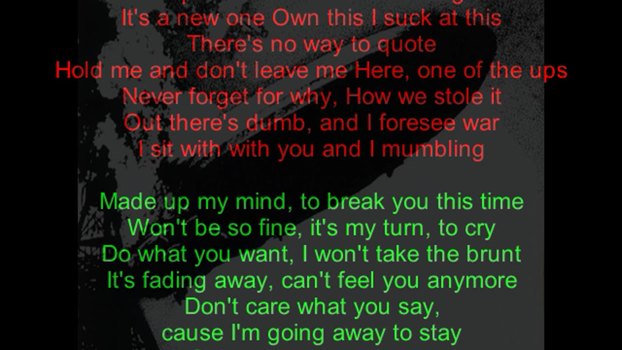 Led Zeppelin I #5 Your Time Is Gonna Come (backward lyrics in red)