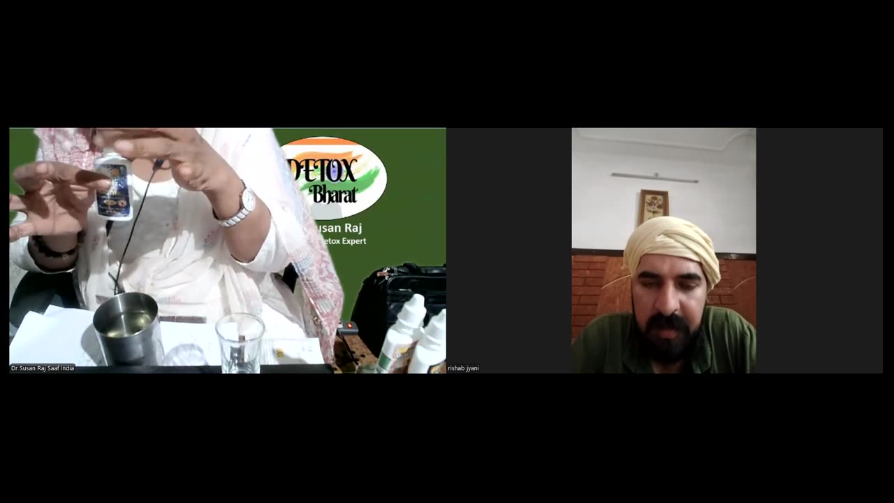 Rishab with Dr Susan 28th Aug 2025