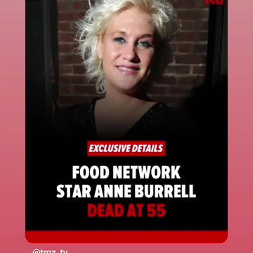 Rip to food network star Anne Burrell rip to her 🙏🕊🕯🪦06/20/25