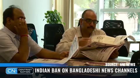 Indian Ban on Bangladeshi News Channels