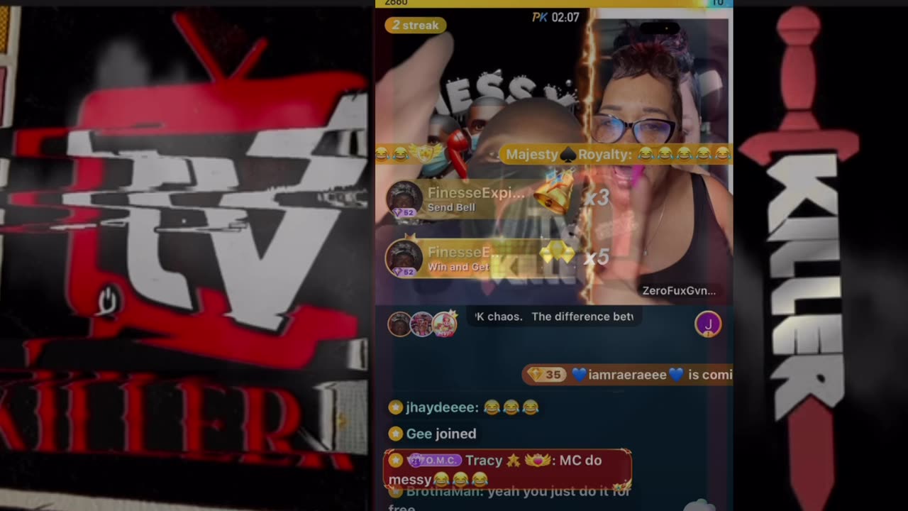 ZERO BIRD ASS LINES MESSY CALLER & READS JESSY FOR FLITH