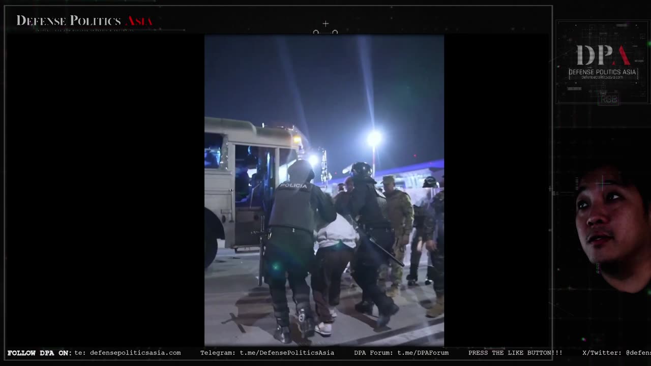 Overwhelming force to welcome 17 extreme gang members from USA to El Salvador's CECOT mega prison