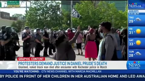 Footage of Daniel Prude's arrest released