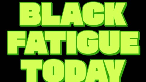 Black Fatigue Trigger #6 (As a Black man I am embarrassed)