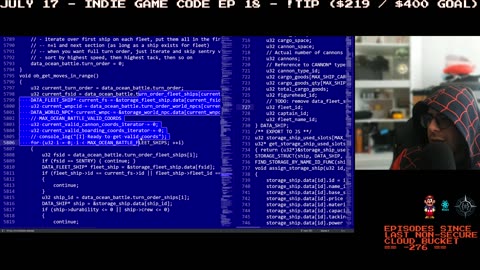 Indie Game Coding 18 - Callins, any topic, refactoring code for multiplayer