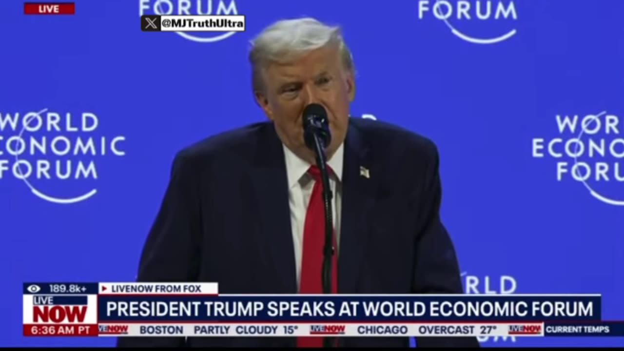 TRUMP — “The United States is Keeping the Whole World Afloat”