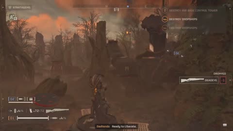 Helldivers 2 Factory Strider to the Head