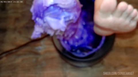 Bare Feet Paraffin Wax Spa Treatment | Relaxing Foot Care with Lavender Scent #wax #feetmatter #hot