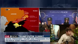 Nick Fuentes reacts to the Trump-Putin press conference