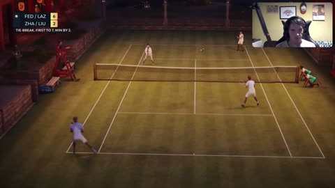 Top Spin 2K25 Amazing Rally On Match Point Career Mode