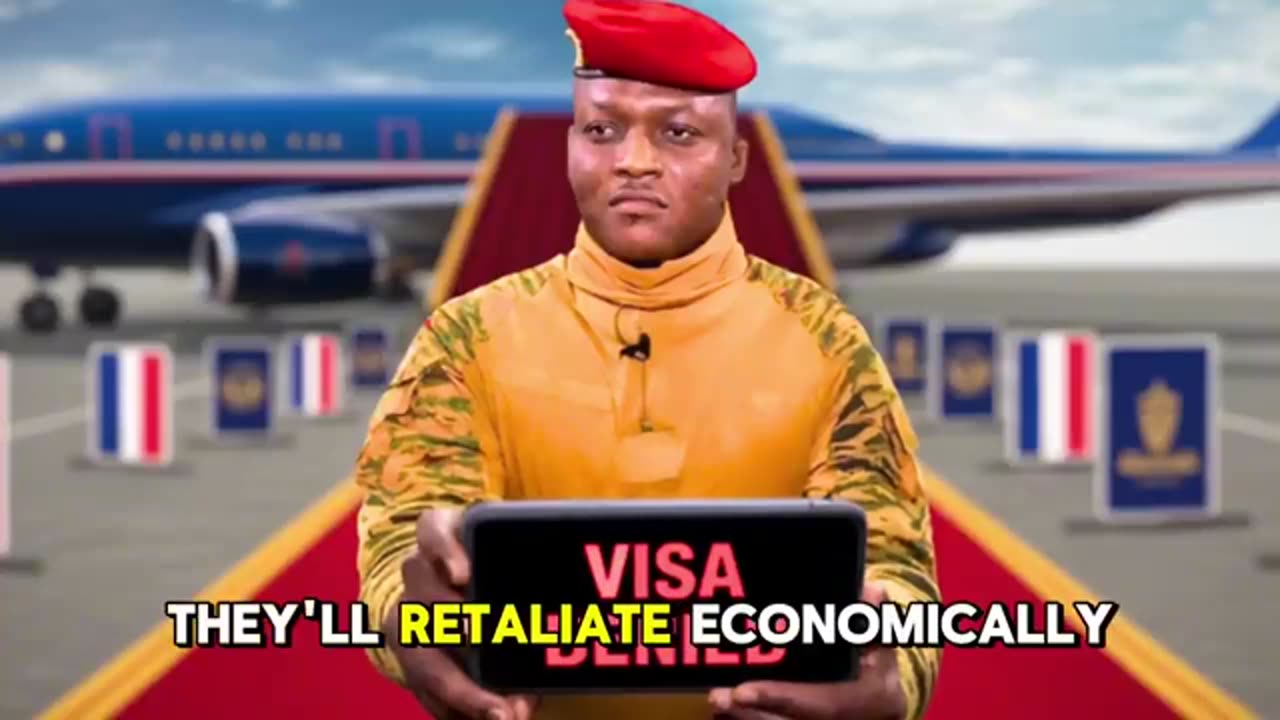 “Visa Denied! Ibrahim Traoré’s Unexpected Move After French Entry Ban”